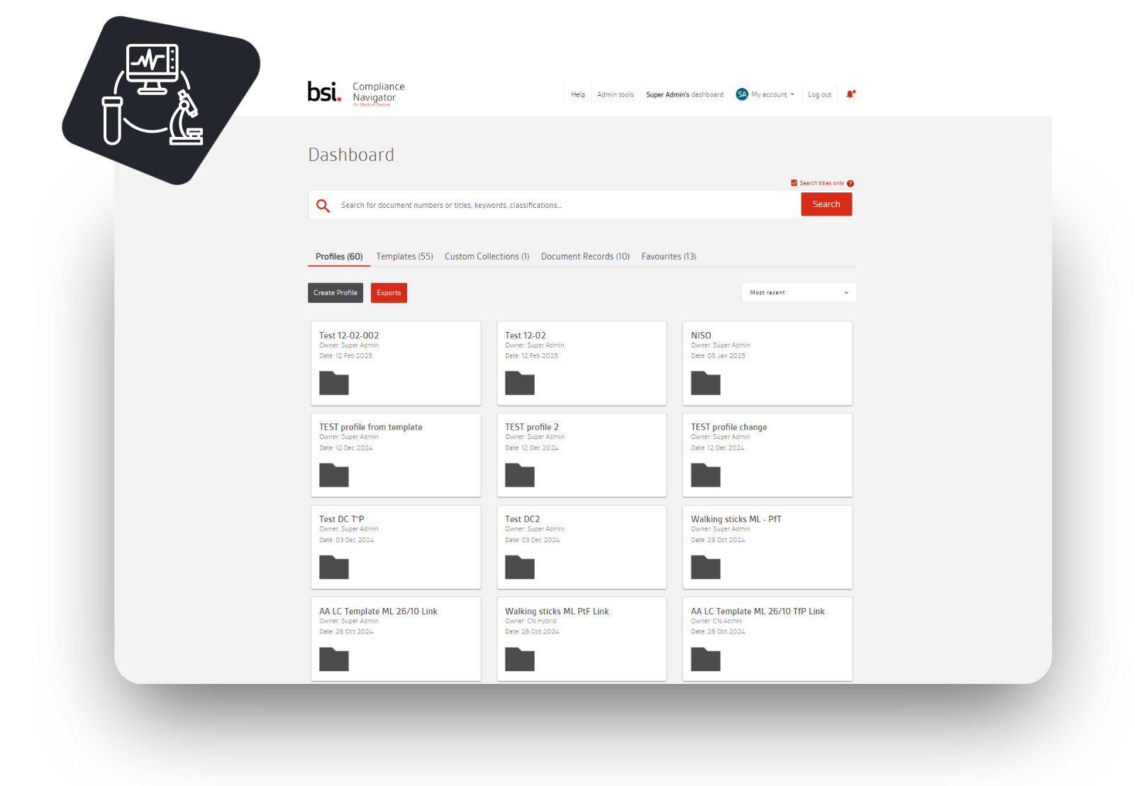 Device-specific profiles